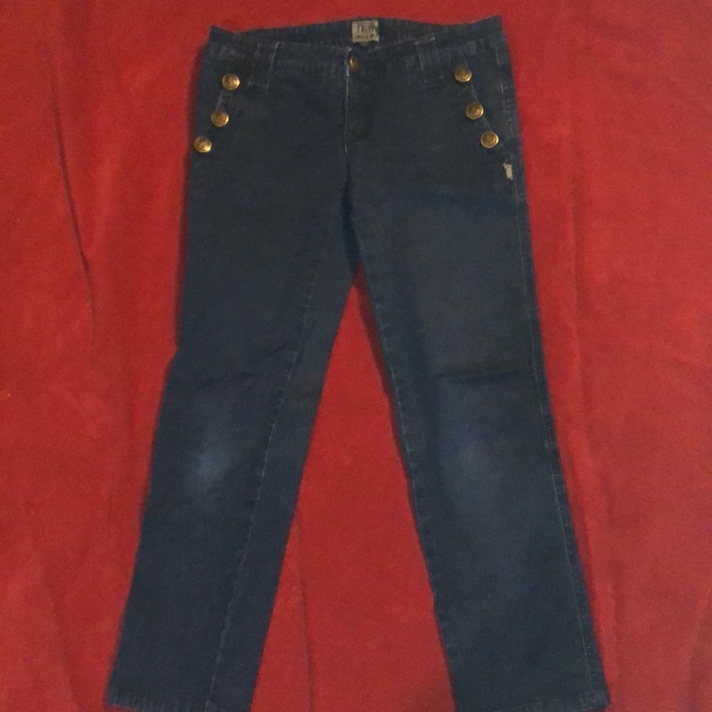 Cropped jeans